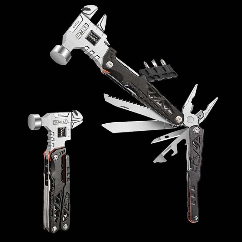 Multifunctional Stainless Steel Folding Ball Peen Hammer