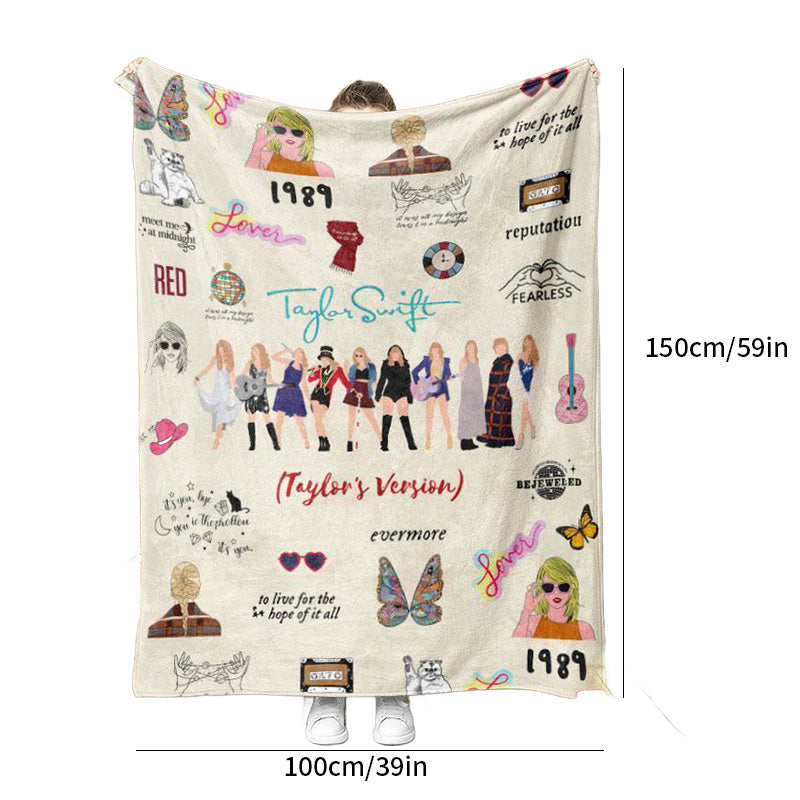 Taylor Elements Printed Blanket