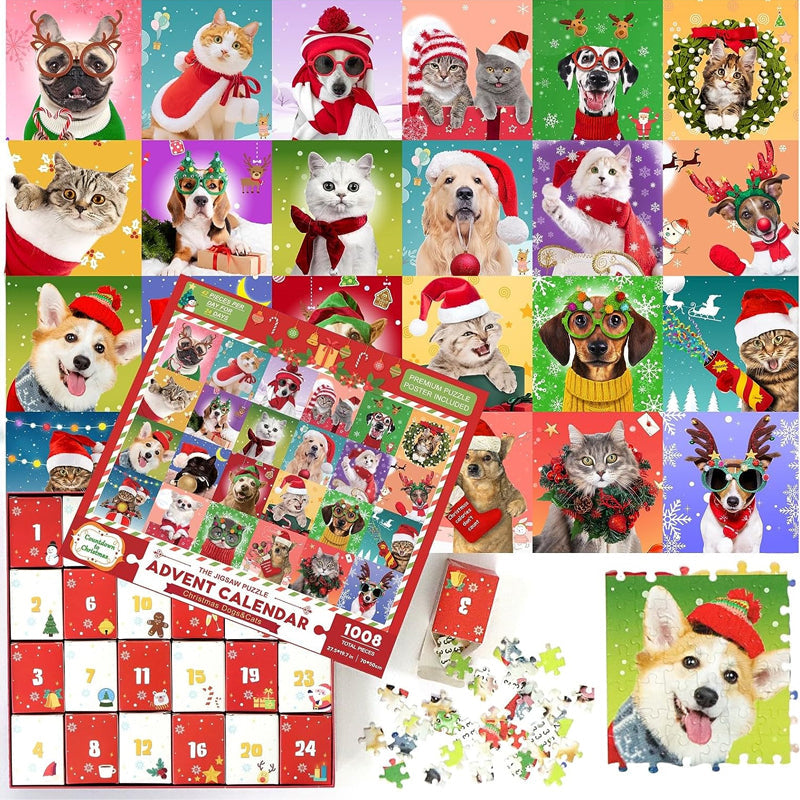 Christmas Advent Calendar Jigsaw Puzzle