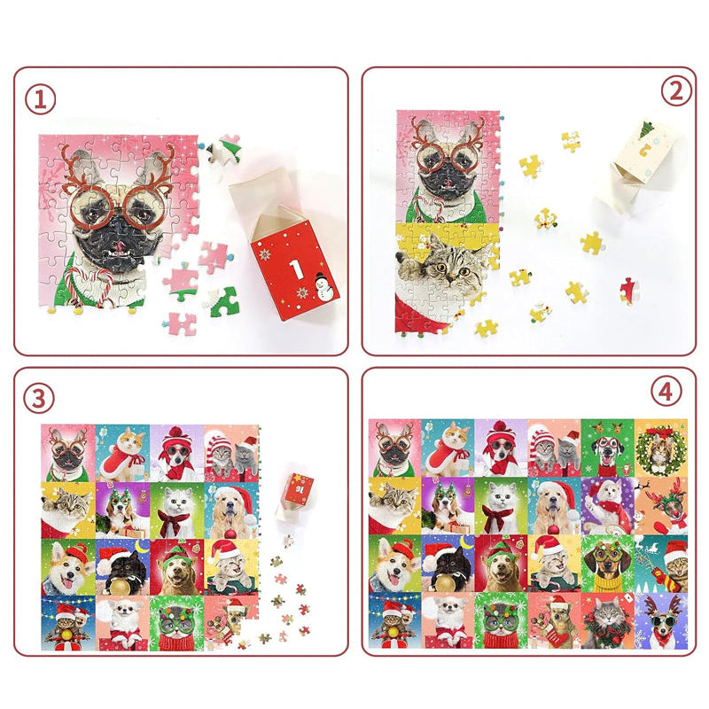 Christmas Advent Calendar Jigsaw Puzzle
