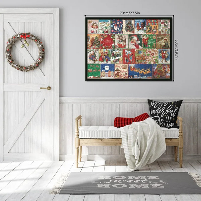 Christmas Advent Calendar Jigsaw Puzzle