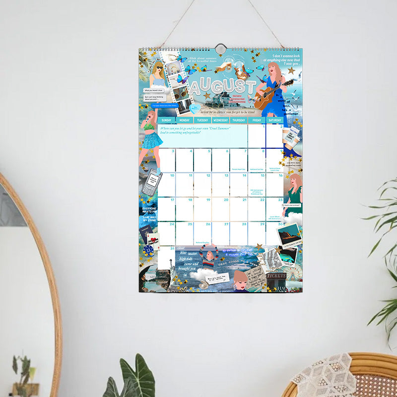 2025 Eras Lyrics & Easter Eggs Calendar