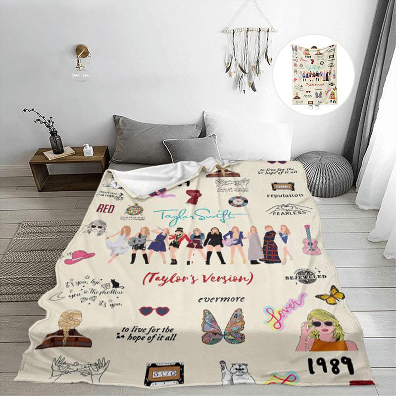 Taylor Elements Printed Blanket