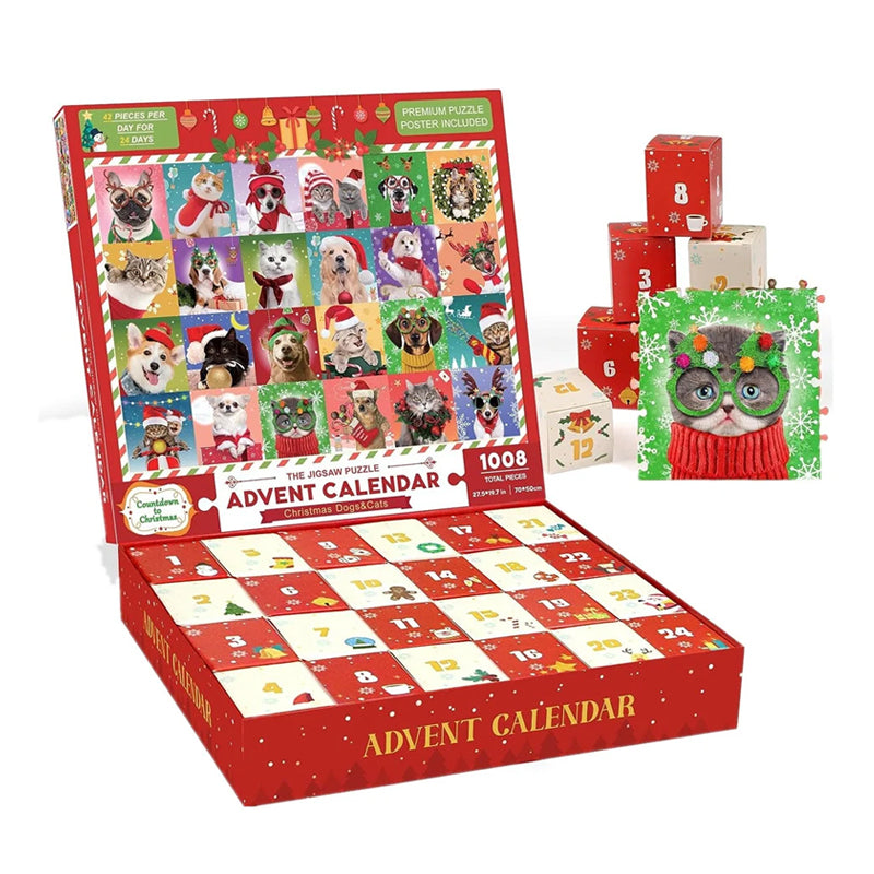 Christmas Advent Calendar Jigsaw Puzzle